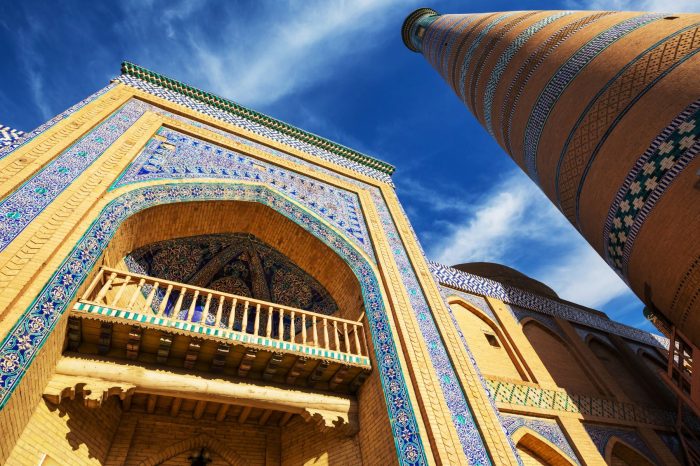 Red Sand and Blue Cupolas